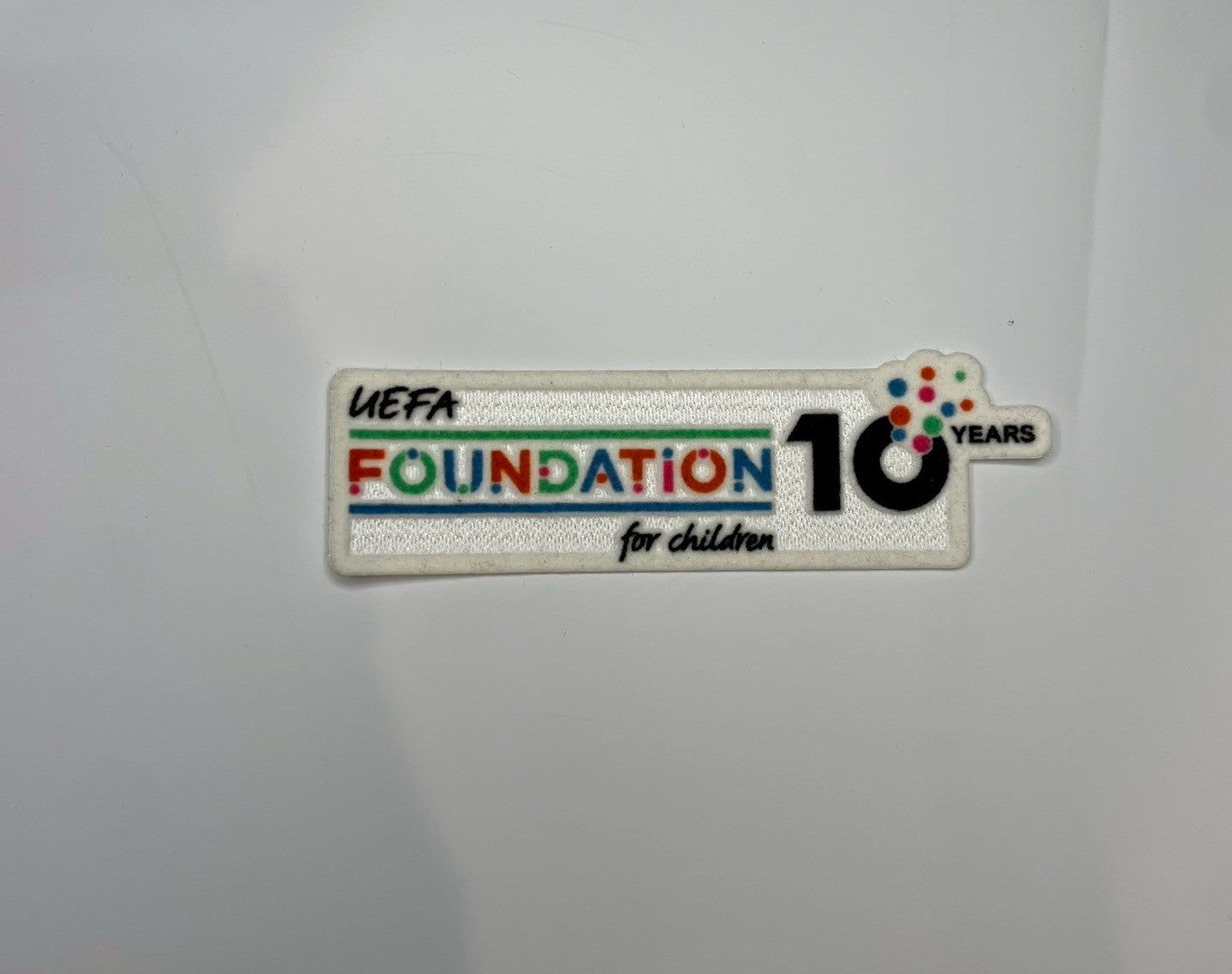 Official 25/26 UEFA ファウンデーション 10th Anniversary パッチ