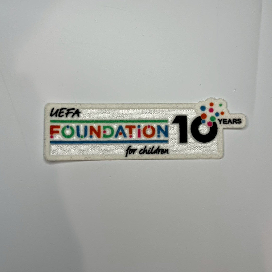 Official 25/26 UEFA ファウンデーション 10th Anniversary パッチ