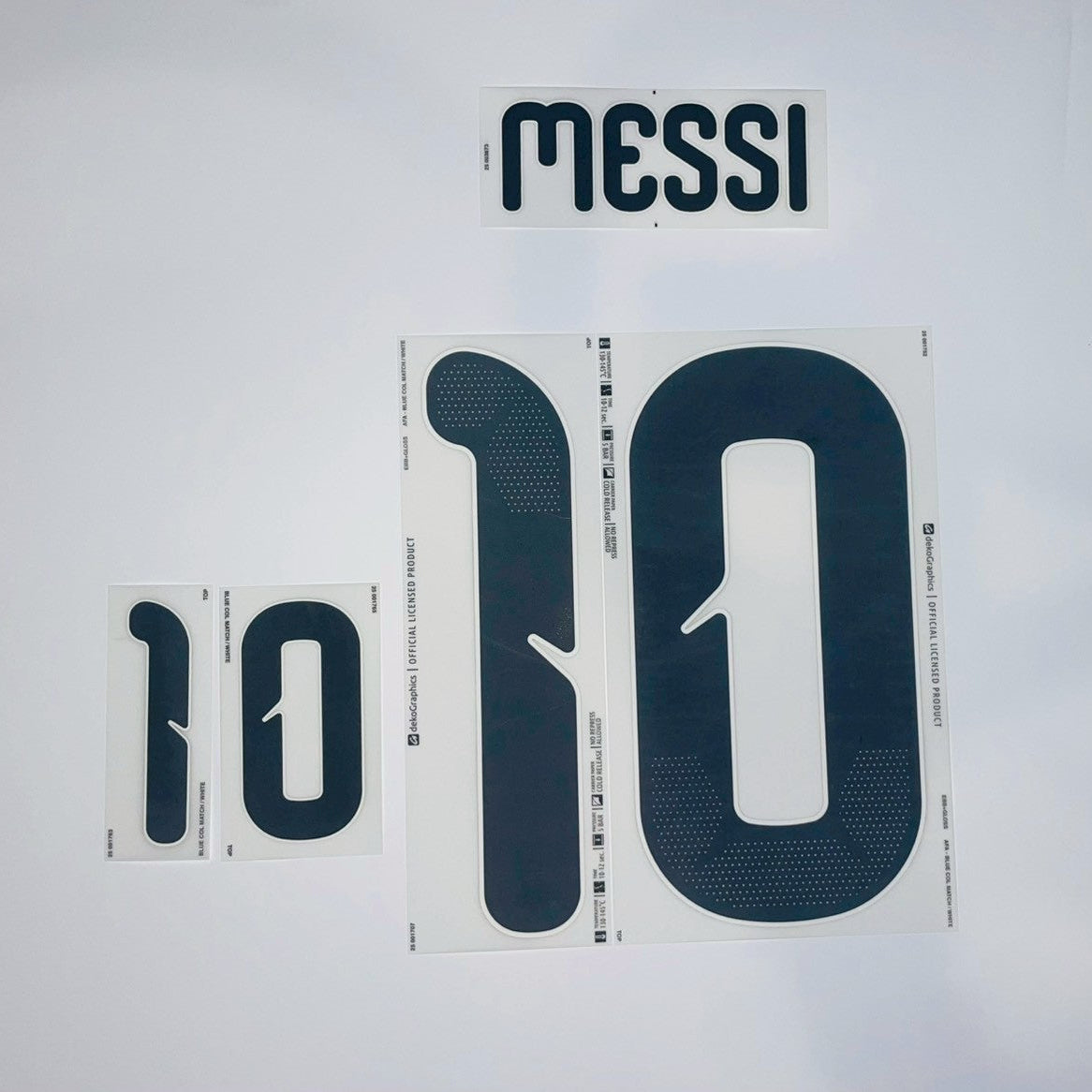 Official 26/27 アルゼンチン代表 Home ネームセット MESSI