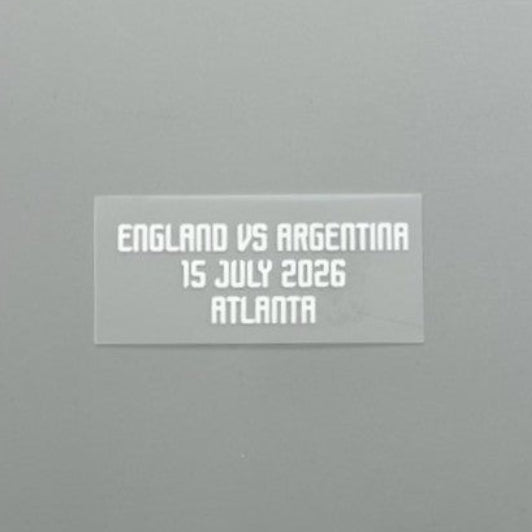 MDT 準決勝アルゼンチンvsイングランド (アルゼンチンAWAY用)