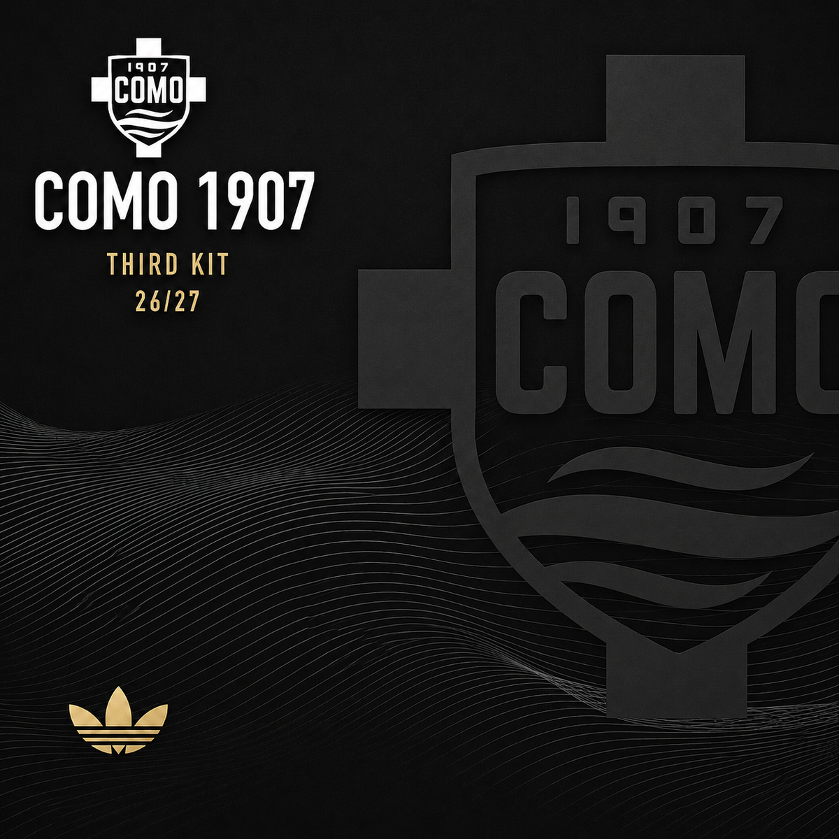 予約商品　26/27 COMO1907 3rd スタジアム ユニフォーム [EU仕様]