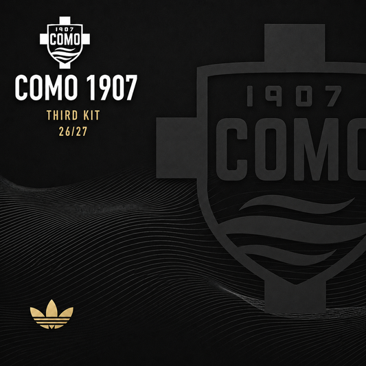 予約商品　26/27 COMO1907 3rd スタジアム ユニフォーム [EU仕様]