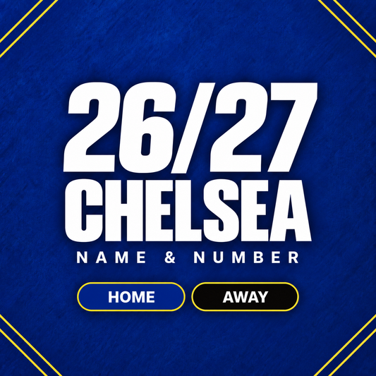 チェルシー 26/27 Home / Away ネームナンバー