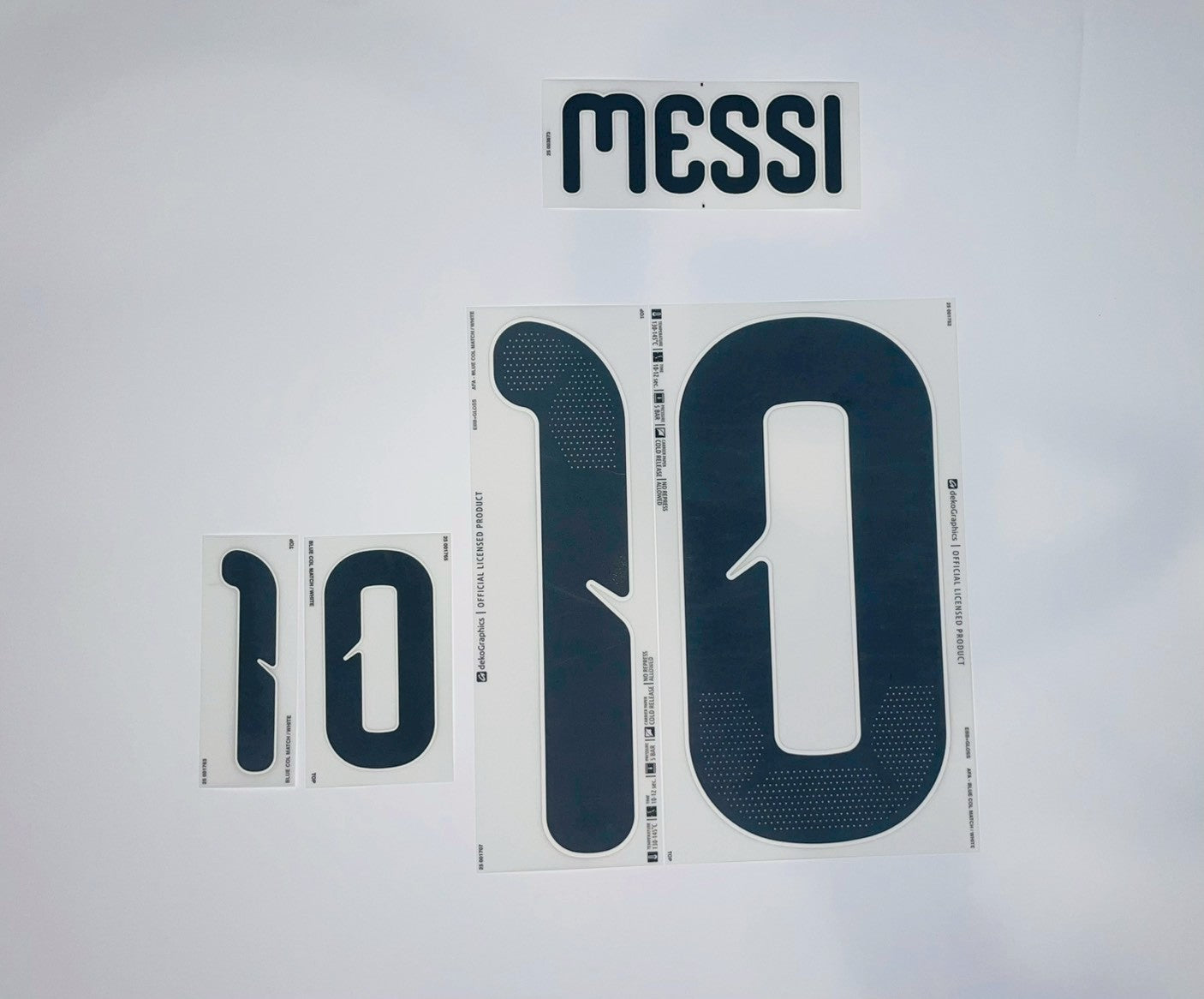 Official 26/27 アルゼンチン代表 Home ネームセット MESSI
