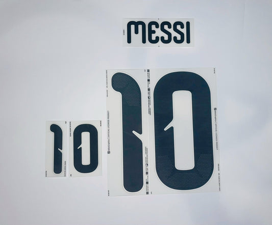 Official 26/27 アルゼンチン代表 Home ネームセット MESSI