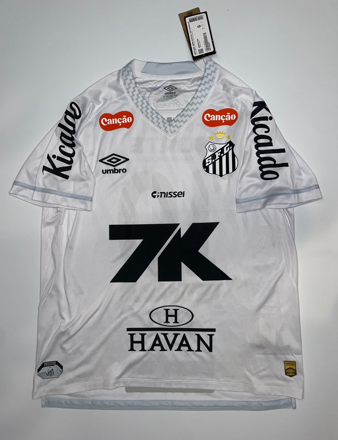 Official #10 ネイマールJr 25/26 サントスFC Home スタジアムユニフォーム サイズL